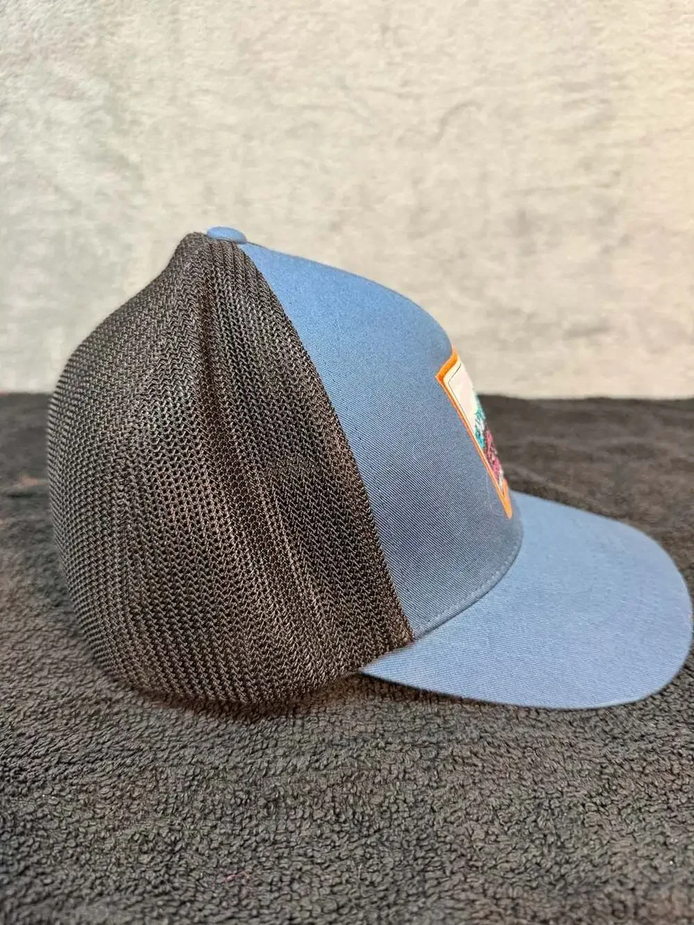 The North Face Truckee Trucker Hat Size L/XL Shady Blue Earthscape
